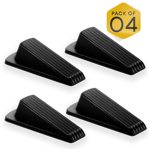 Black Rubber Wedge Door Stopper FIGO
