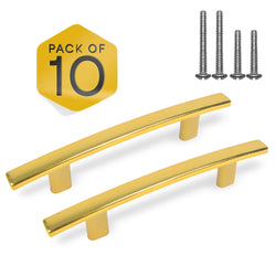 Golden Arched Kitchen Cabinet Pulls - 3inch FIGO