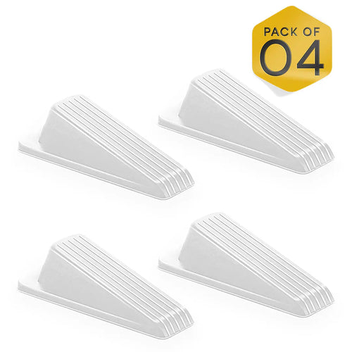 White Rubber Wedge Door Stopper FIGO