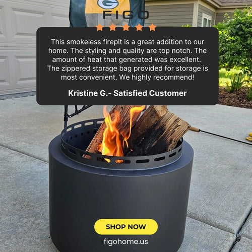 Golden Breath® - Smokeless Fire Pit FIGO