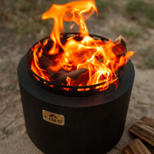 GOLDEN BREATH™ - 18" Outdoor Smokeless Fire Pit