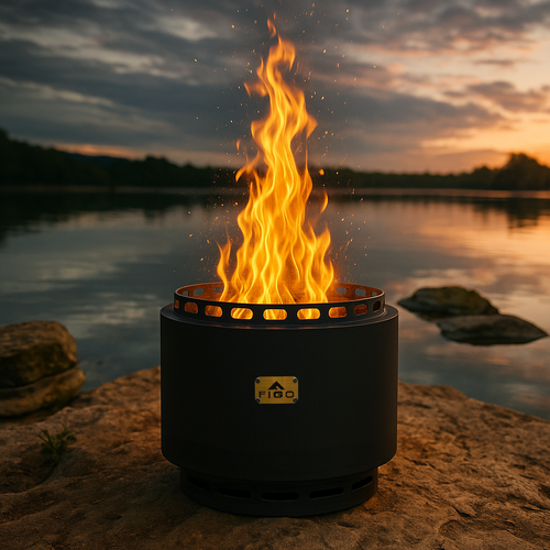 Golden Breath® - Smokeless Fire Pit FIGO