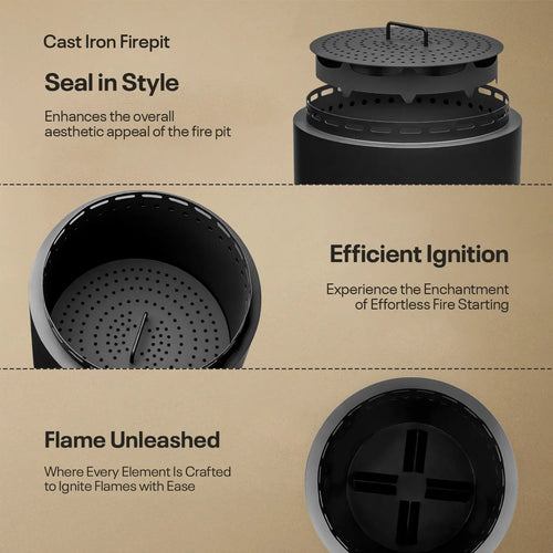 Golden Breath® - Smokeless Fire Pit FIGO