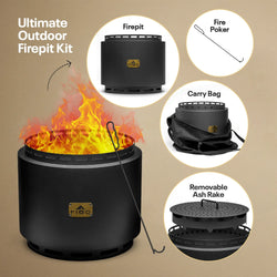 Golden Breath® - Smokeless Fire Pit FIGO