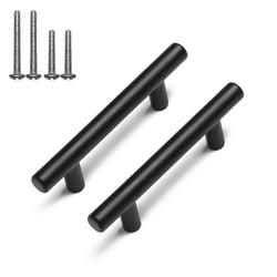 Black Cylinder Cabinets & Drawer Pulls - 3inch FIGO