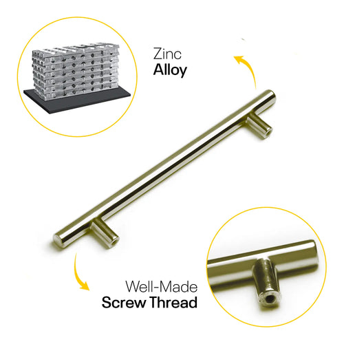 Golden Cylinder Cabinets & Drawer Pulls - 6inch FIGO