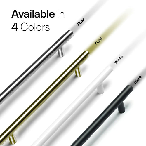 Satin Cylinder Cabinets & Drawer Pulls - 6inch FIGO
