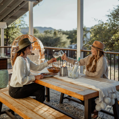 SYLVESTA® Mini – 6.5” Stainless Steel Smokeless Tabletop Fire Pit FIGO Home