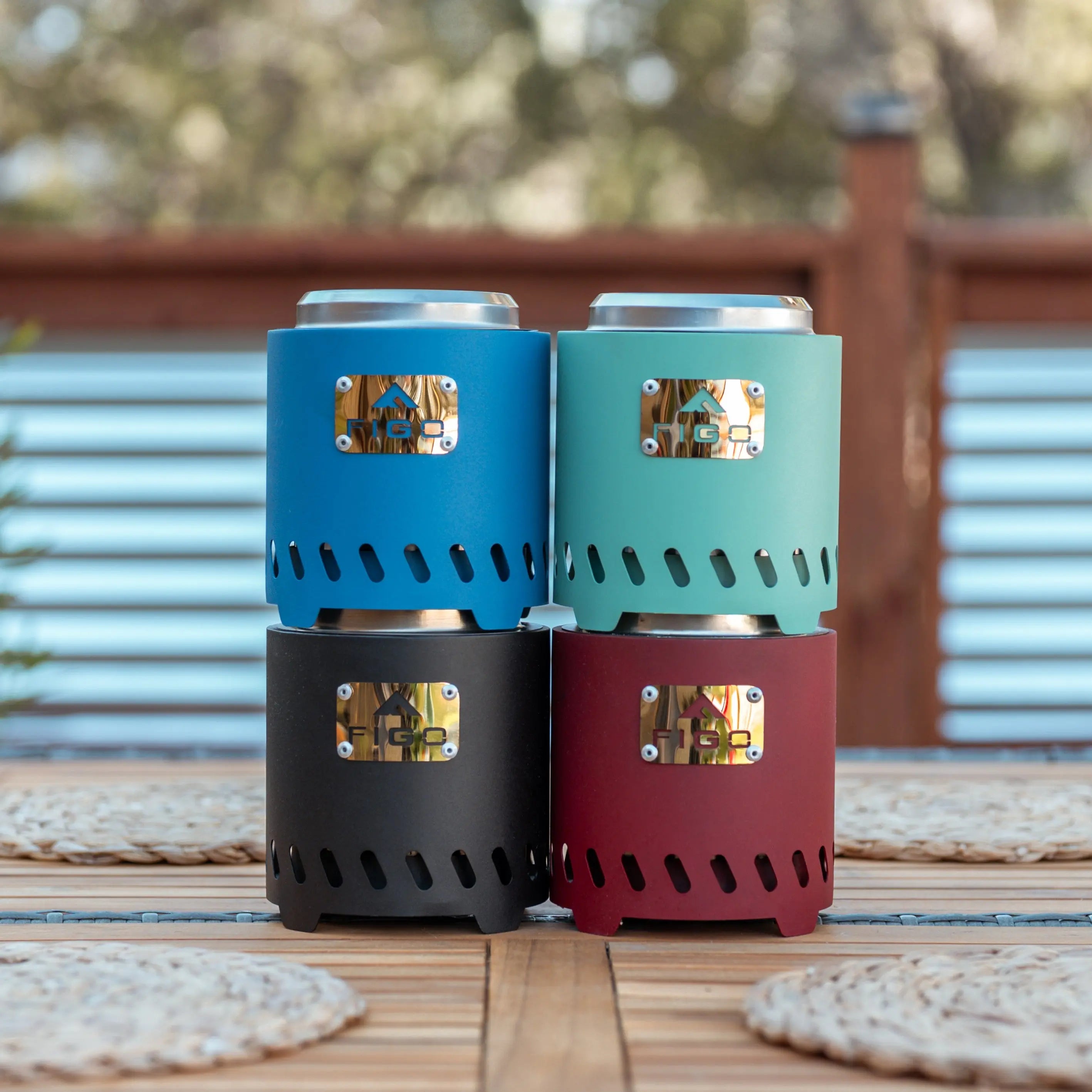 VESTA® Mini - 6.5” Cast Iron Smokeless Tabletop Fire Pit FIGO Home