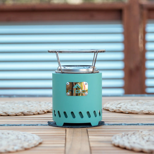 VESTA® Mini - 6.5” Cast Iron Smokeless Tabletop Fire Pit FIGO Home