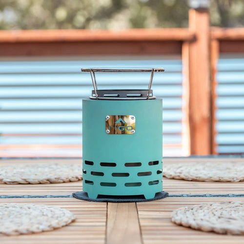 VESTA® XL - 9” Cast Iron Smokeless Tabletop Fire Pit FIGO Home