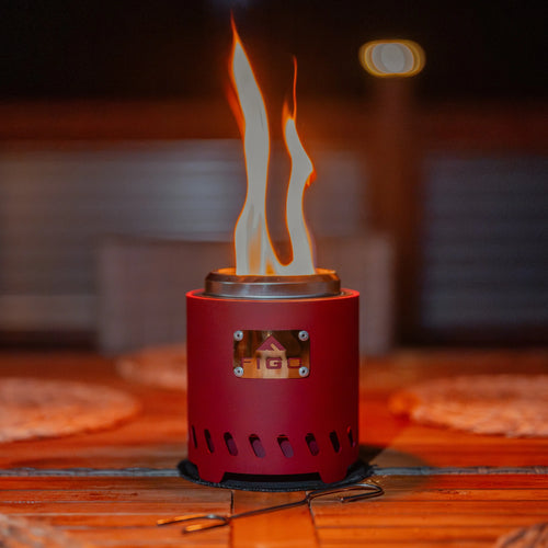 Wild Red Tabletop Fire Pit Vesta Mini 6.5"