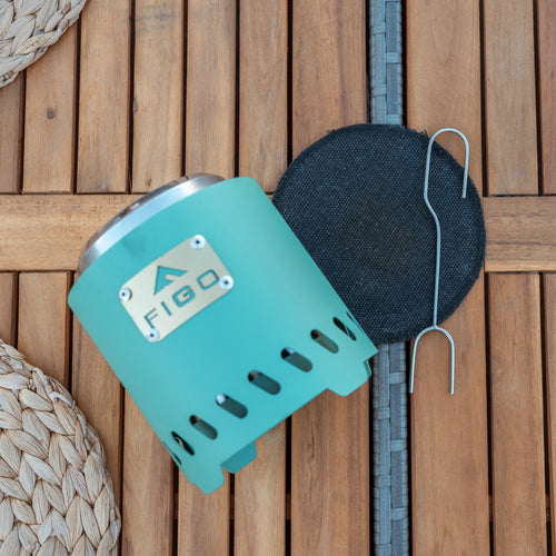 VESTA® Mini - 6.5” Cast Iron Smokeless Tabletop Fire Pit FIGO Home