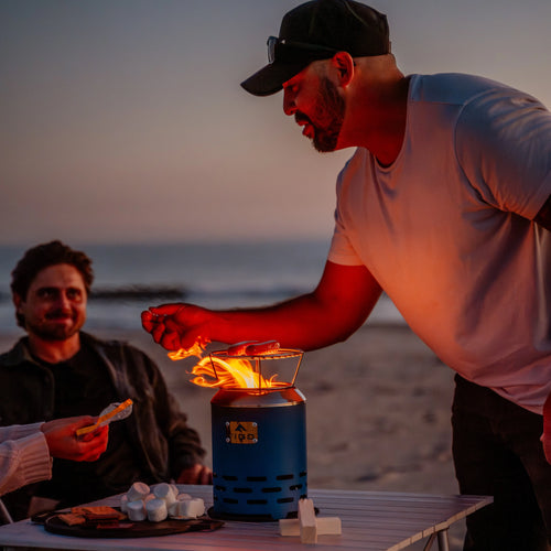 VESTA® XL - 9” Cast Iron Smokeless Tabletop Fire Pit FIGO Home