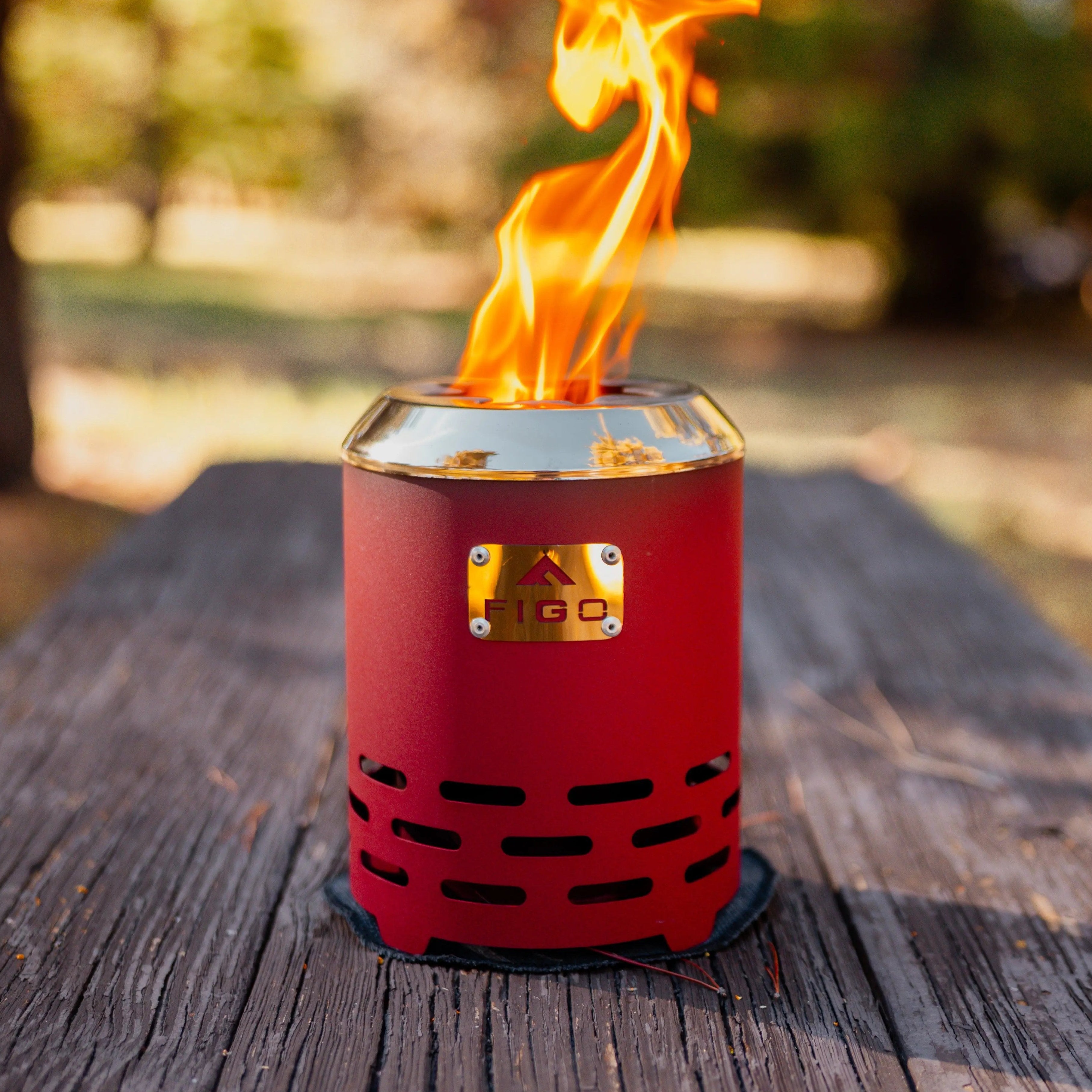 VESTA® XL - 9” Cast Iron Smokeless Tabletop Fire Pit FIGO Home