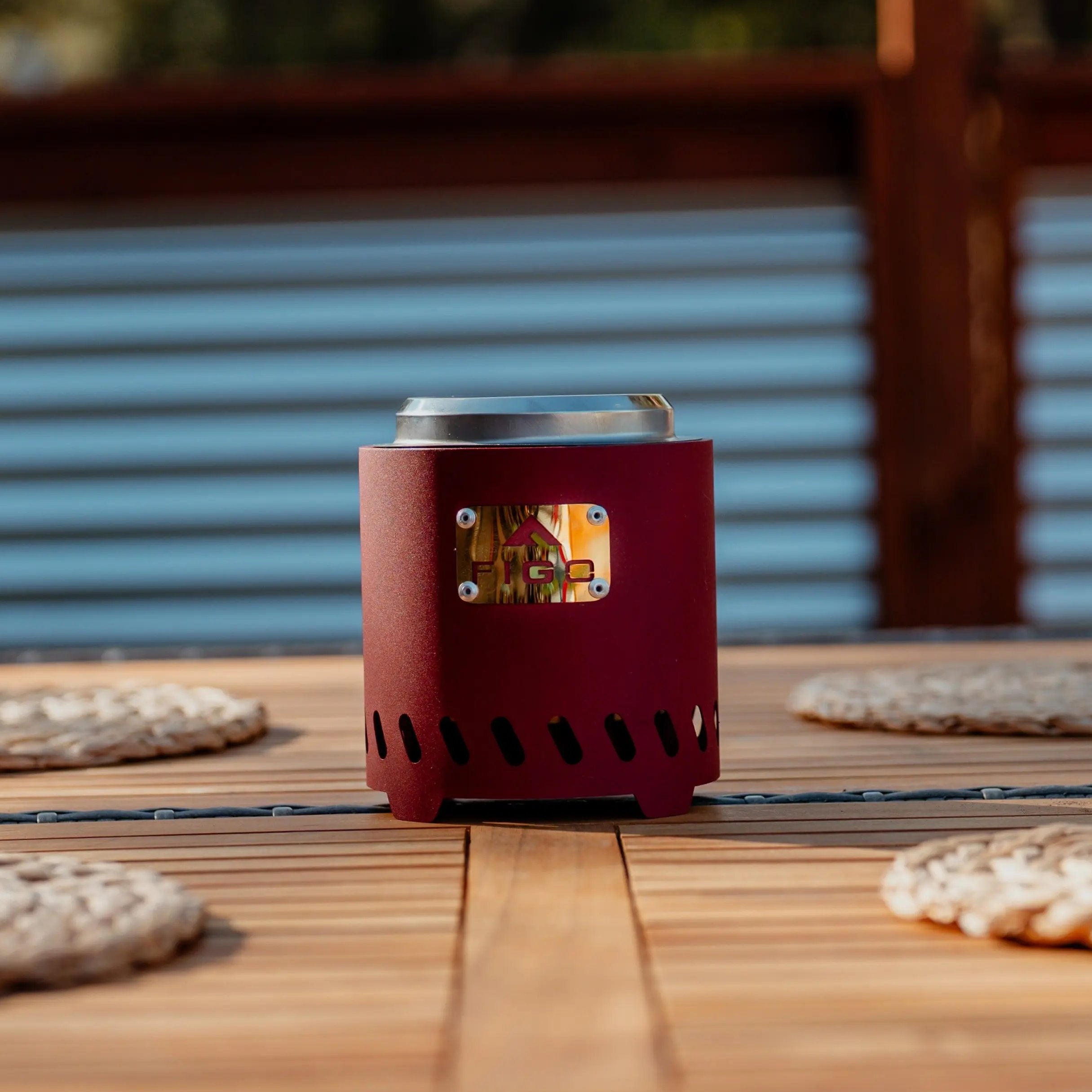 VESTA® Mini - 6.5” Cast Iron Smokeless Tabletop Fire Pit FIGO Home