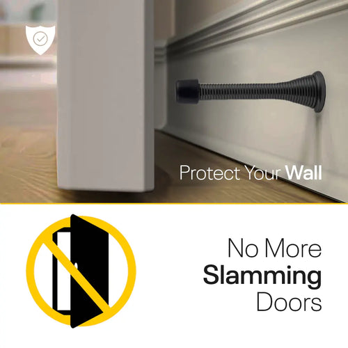 Black Spring Door Stopper FIGO