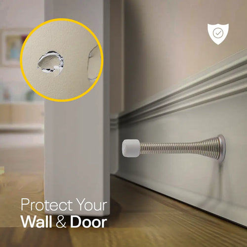 Chrome Spring Door Stopper FIGO