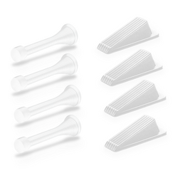 White Door Stoppers Bundle (Pack of 8) FIGO