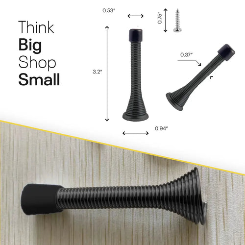Black Spring Door Stopper FIGO