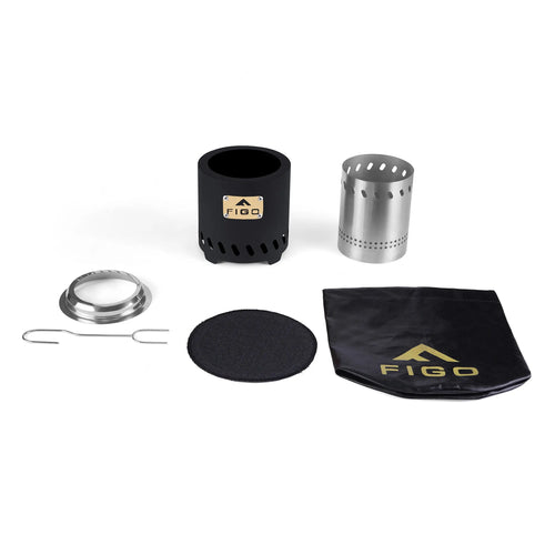 VESTA® Mini - 6.5” Cast Iron Smokeless Tabletop Fire Pit [PRE-ORDER] FIGO Home