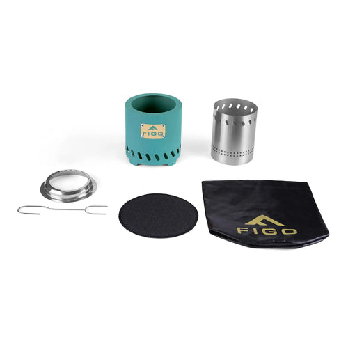 VESTA® Mini - 6.5” Cast Iron Smokeless Tabletop Fire Pit [PRE-ORDER] FIGO Home