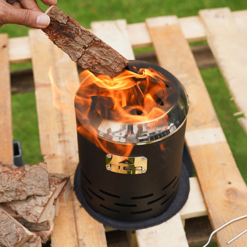 VESTA® XL - 9” Cast Iron Smokeless Tabletop Fire Pit [PRE-ORDER] FIGO Home