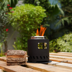 VESTA® Mini - 6.5” Cast Iron Smokeless Tabletop Fire Pit [PRE-ORDER] FIGO Home