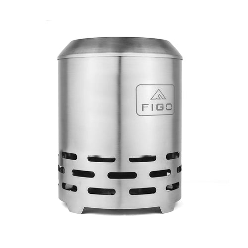 SYLVESTA® XL – 9” Stainless Steel Smokeless Tabletop Fire Pit [PRE-ORDER] FIGO Home