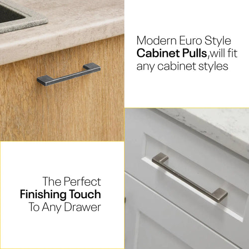 Silver Bar Handles Slim FIGO
