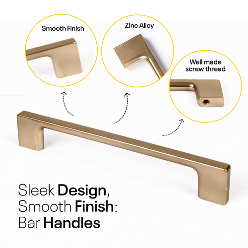 Bronze Bar Handles Slim FIGO