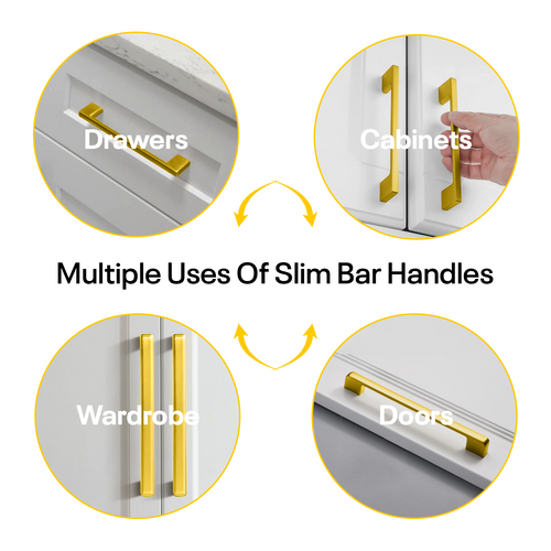 Golden Bar Handles Slim FIGO