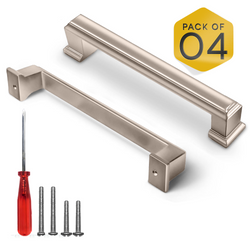 Bronze Bar Handles Square - 5 Inch FIGO