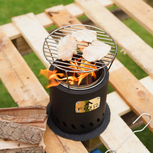 VESTA® Mini - 6.5” Cast Iron Smokeless Tabletop Fire Pit [PRE-ORDER] FIGO Home