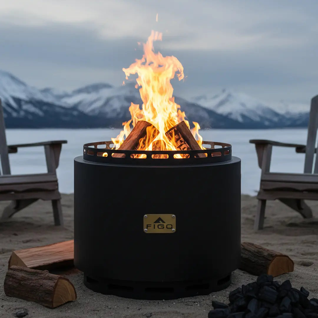 GOLDEN BREATH® - 18" Outdoor Smokeless Fire Pit