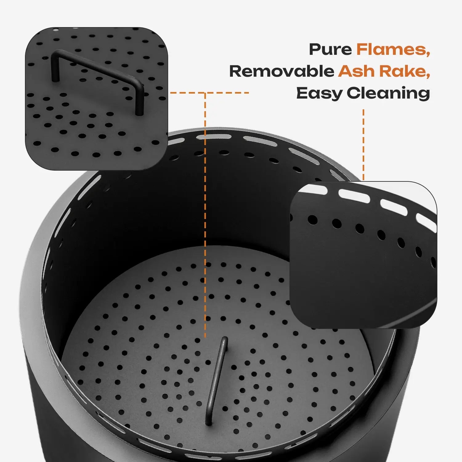 GOLDEN BREATH® - 18" Outdoor Smokeless Fire Pit FIGO